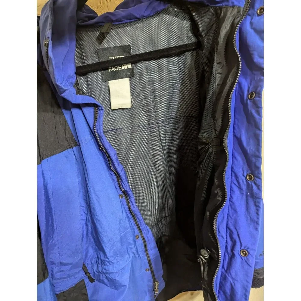 Vintage The North Face Gore ActiVent Jacket Coat‎ Blue/Black Small?  READ!!!